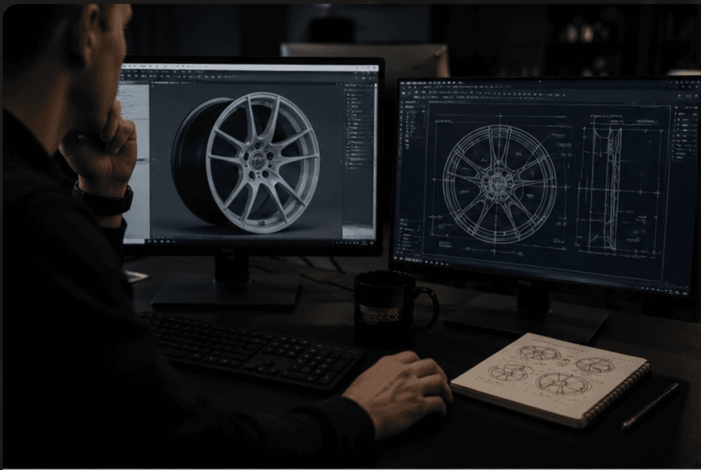 CAD-design av felger